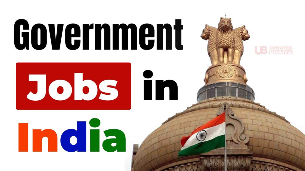 Government Jobs in India