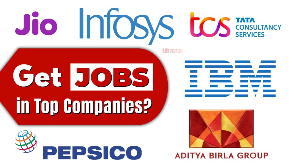 Get Jobs in Top Companies