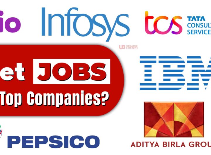 Get Jobs in Top Companies