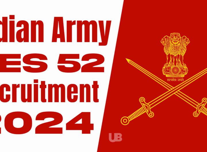 Indian Army TES 52 Recruitment