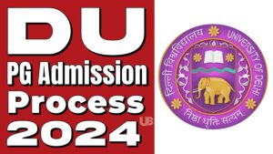 Delhi University PG Admission 2024