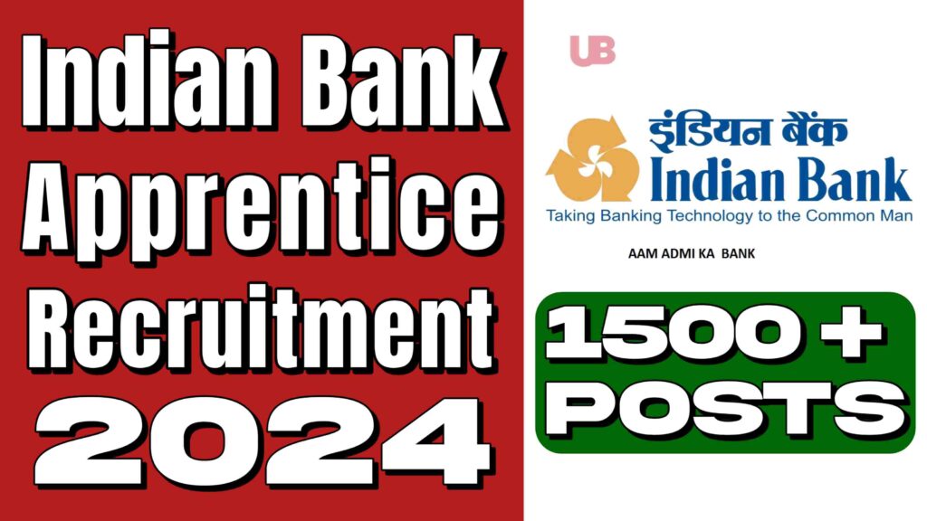 Indian Bank Recruitment 2024